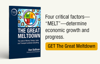 Four critical factors—MELT—determine economic growth and progress. GET The Great Meltdown.