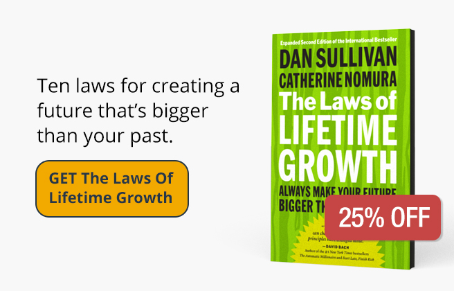 Ten laws for creating a future that’s bigger than your past. Get Laws Of Lifetime Growth.